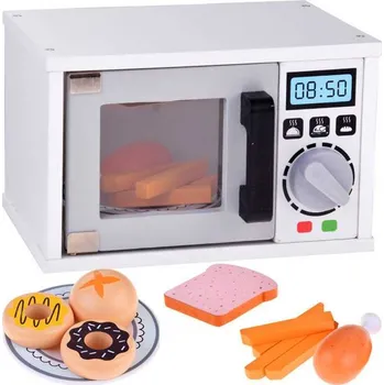 Dětský spotřebič Dřevěná mikrovlnná trouba ZA4794