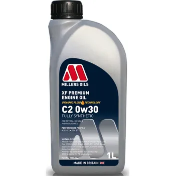 Motorový olej Millers Oils XF Premium C2 0W-30, 1L