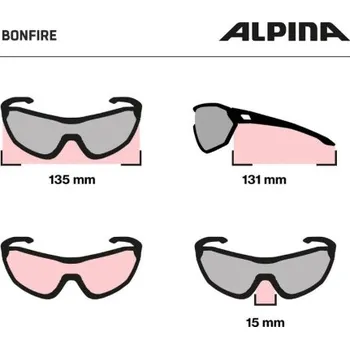 brýle ALPINA Bonfire a8687 Michael Cina matt - Michael Cina matt, A8687.3.41
