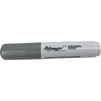 Artmagico akrylový popisovač XL (10 mm) Barva: Stříbrná
