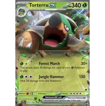 Karetní hra Pokémon TEF 012/162 Torterra ex - Temporal Forces