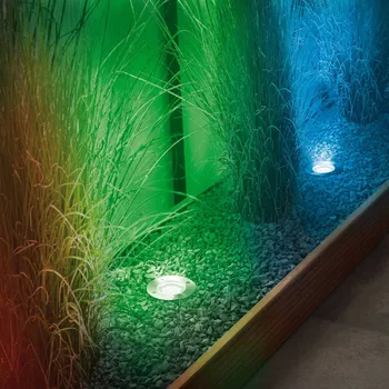 Lampička Paulmann Plug & Shine zapuštěný ZigBee RGBW 3 základny stříbro 3 x 3,6 W LED - Doprava zdarma