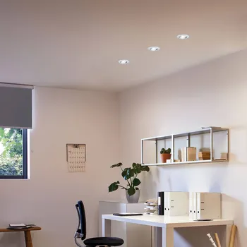 Osvětlení Paulmann Nova Plus reflektor, sada 3 CCT kartáčovaná litina 3 x 6 W LED - Doprava zdarma