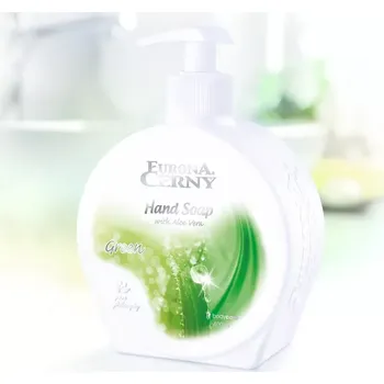 Mýdlo e 3263 Green Tekuté mýdlo s Aloe vera 400ml