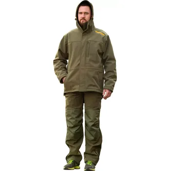 Pánská větrovka MIKBAITS Nepromokavá funkční bunda Mikbaits STR zelená - Mikbaits oblečení - Nepromokavá funkční bunda Mikbaits STR zelená S