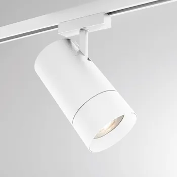 Lampička Molto Luce Drážkový reflektor Mova S Volare GU10, bílý - Délka adaptéru 7,1 cm bílá 1 x 50 W - Doprava zdarma