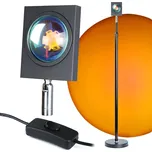 Interlook RB-06-SunsetRed | LED stojací projekční lampa s efektem západu slunce