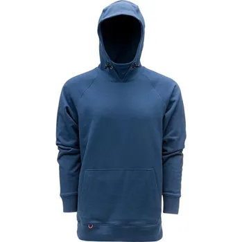 Rybářské oblečení Mikina Grundéns Dillingham Tech Hoodie Blue Abyss Velikost M