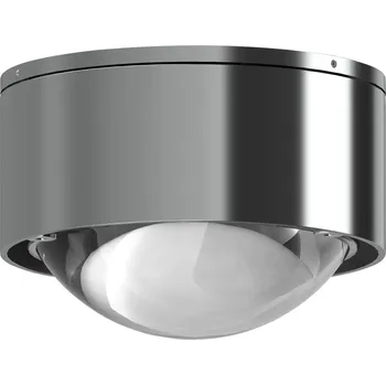 Lampička Top Light Reflektor Puk Mini One 2 LED, čirá čočka, matný chrom - Výška objektivu 1,7 cm matný chrom, čirý 1 x 8 W LED - Doprava zdarma