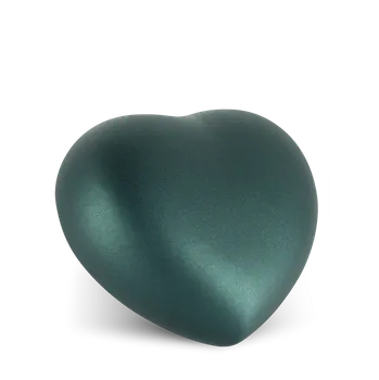 Smuteční dekorace Zvířecí urna Herz - Smaragdová 1,5l