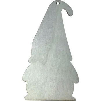 Vánoční dekorace Creatissimo - výřez Vánoční skřítek 15 cm