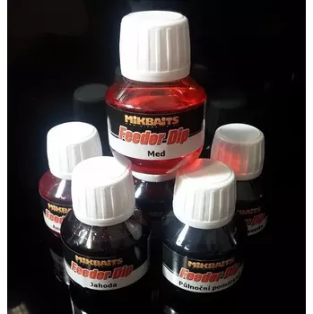Návnadové aroma MIKBAITS Feeder dip 50ml - Feeder dip 50ml - Jahoda