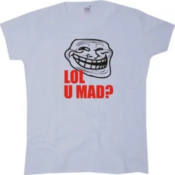 Dámské oblečení Troll Face Girls tričko