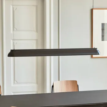 HAY PC Linear LED závěsné světlo, černá LED celkem 28 W - Doprava zdarma