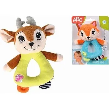 plyšák ABC Plyšové chrastítko zvířátko Forest Friends 19cm, 2 druhy