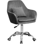 MOB Kancelářské křeslo Tempo Kondela KILAN (šedá + chrom)