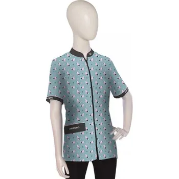 Antistatický pracovní plášť Artero se zipem s motivem pudl Velikost: L