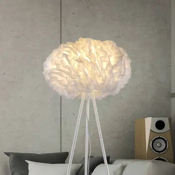 Lampička LOLA SMART LED stojací lampa Naomi App CCT RGB - kabel 200 cm bílá 1 x 10 W LED - Doprava zdarma