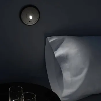 Lampička LEDS-C4 Radar LED nástěnné zapuštěné 3&nbsp;000K černá nikl, bílá 1 x 3,2 W LED - Doprava zdarma