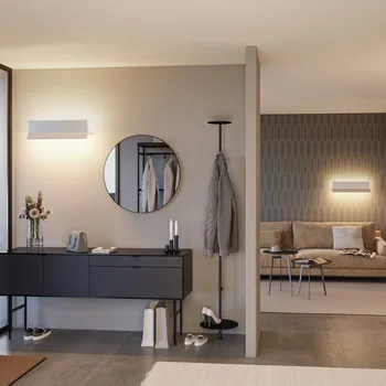 Svítidlo Paulmann Stine LED nástěnné světlo ZigBee CCT bílá matná bílá 1 x 13 W LED - Doprava zdarma