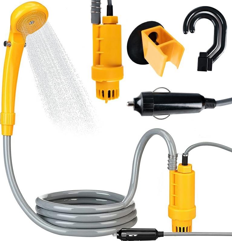 GOTEL GOT Q16G Turistická Sprcha s Elektrickou Vodní Pumpou
