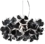 Slamp Závěsné svítidlo Clizia Mama Non Mama, Ø53cm, černá/čirá černá, čirá 2 x 12 W LED - Doprava zdarma