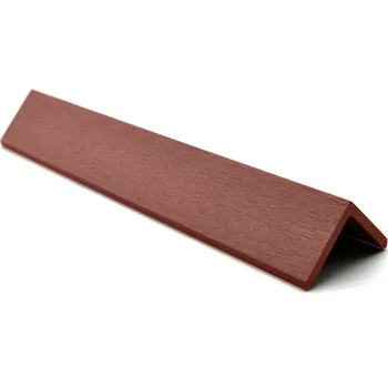 Terasové prkno Ukončovací lišta WPC 50x50x5x2850 mm Ukončovací lišty WPC - barvy: Redwood