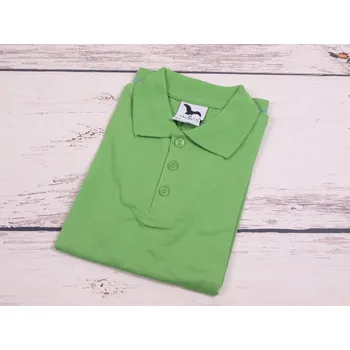 Polo triko Malfini Kids 205 zelené velikost oblečení - děti: 140/146