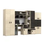 IDZ Pokojová stěna NELLY, 350 cm Dub Cantenbury / Jasan