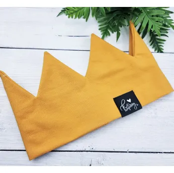 Čelenka Kulišárny Čelenka Korunka MUSTARD VELIKOST: 3 -obvod 38cm