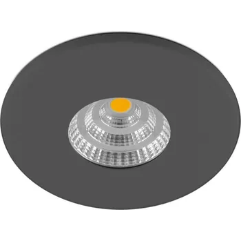 Lampička EVN Magneto LED stropní světlo IP44 antracit - při použití pružin - montážní hloubka 3 cm, výřez otvoru 6,8 cm; napájecí zdroj (včetně) Ø 4,7 cm, výška 2 cm 1 x 4,5 W LED - Doprava zdarma