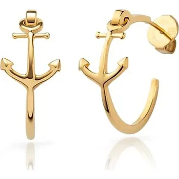 Hodinky Náušnice Paul Hewitt The Anchor II Gold PH-JE-1240