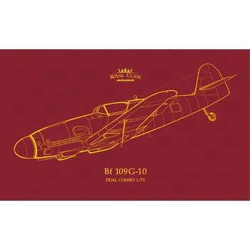 Plastikový model Eduard 1/72 Bf 109G-10 & G-14/AS DUAL COMBO (Royal Class)