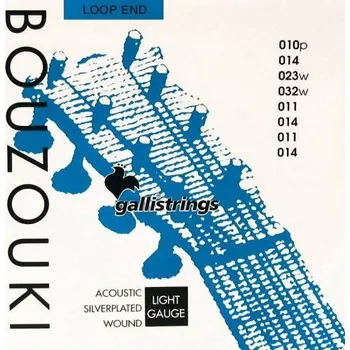 Struna pro kytaru a smyčcový nástroj Galli B-070, Struny na buzuki