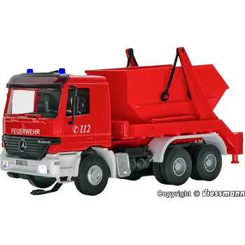 Modelová železnice VIESSMANN 8053 H0 CarMotion - automobil MB ACTROS s kontejnerem VI80530