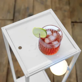 Venkovní osvětlení Karman police na nápoje pro lampu Abachina bílá - Doprava zdarma