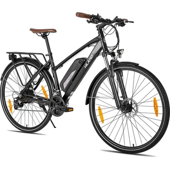 Elektrokolo HILAND 700C E-Tre černý (velikost rámu 19)