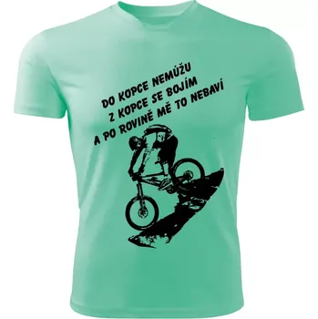 cyklistický dres Cyklistické tričko mátové S (tričko pro cyklistu, cyklisty)