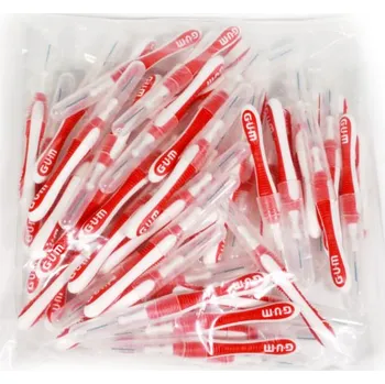 Zubní kartáček GUM Trav-ler mezizubní kartáčky 0,8 mm (červené), 50ks