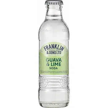 Limonáda Franklin & Sons Guava & Lime Soda 24x200ml - sklo