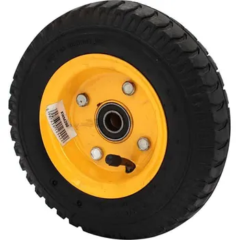 Pojezdové kolečko Nafukovací kolo s ložisky, průměr 215 mm, upínací otvor 16 mm, XL-TOOLS