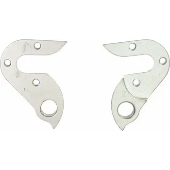 Ocelová patka k rámu / stříbrná