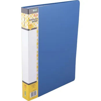 d.rect Katalogová kniha D.RECT, 60 kapes, mix barev Barva: Modrá