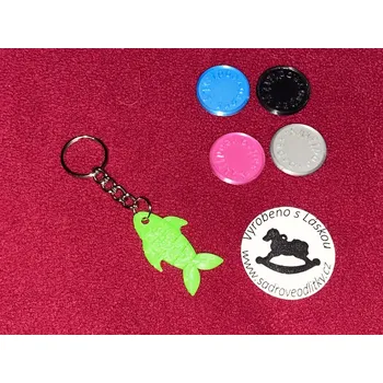 HandMade by VeJa Přívěšek na klíče - rybka