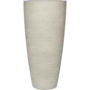 Květináč Dax Beige Washed L - Ø 37 cm / V 80 cm