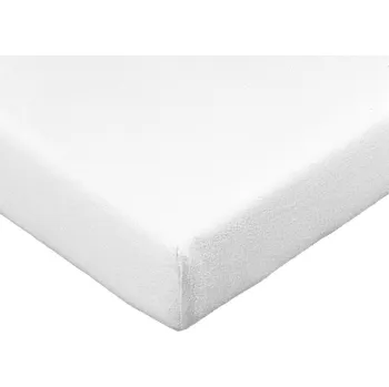 Chránič matrace Blancheporte Absorpční ochrana matrace z bio bavlny bílá napínací prostěradlo 90x190 cm