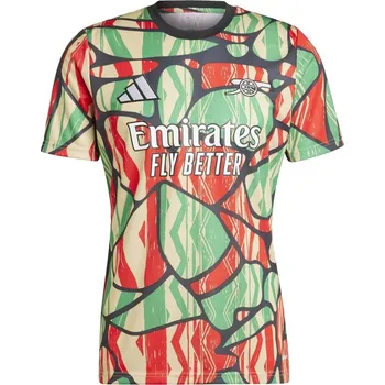 Pánské oblečení adidas Arsenal Pre Match Shirt 2024 2025 Adults Red XL