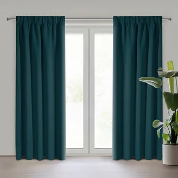 Závěs Zatemňovací závěs 135 x 270 cm - petrolejový