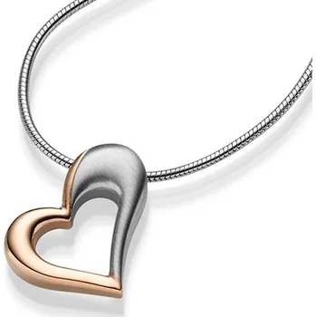 Náhrdelník Ocelový náhrdelník srdíčko