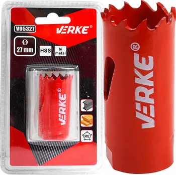 Vrták Bi-metalový vrták do kovu 27mm, Verke V05327